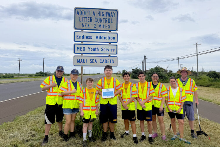 Maui Sea Cadets recognized for public service